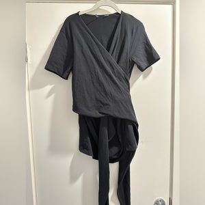 Seraphine Cotton Skin to Skin Top for Men black